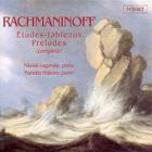 jaquette CD Rachmaninov : Intégrale des préludes et études-tableaux