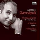 jaquette CD Rachmaninov - Scriabine - Prokofiev : Oeuvres pour piano