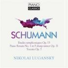 jaquette CD Schumann - Schumann, Robert : Études symphoniques Op.13, Sonate pour piano n°1, Toccata Op.7