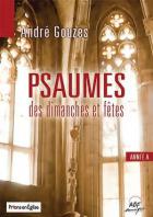 jaquette CD Psaumes des dimanches et fêtes - année a