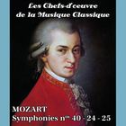 jaquette CD Les chefs-d'oeuvre de la musique classique - Symphonies nos 40-24-25
