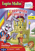 jaquette CD-rom Lapin malin - J'apprends l'Anglais - A la rencontre de Queen Brush !  - 2010/2011