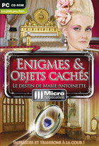 jaquette CD-rom Enigmes & objets cachés - Le destin de Marie-Antoinette