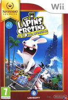 jaquette CD-rom The Lapins Crétins - la grosse aventure - Nintendo Selects - Wii