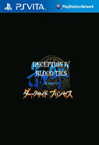 jaquette CD-rom Deception IV - Blood Ties - VITA