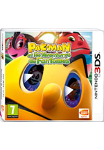 jaquette CD-rom PAC-MAN et les Aventures de Fantômes - 3DS