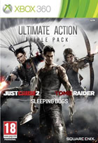 jaquette CD-rom Ultimate Action - Triple Pack - XBox 360