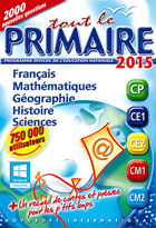 jaquette CD-rom Tout le primaire - 2015 - 8 postes