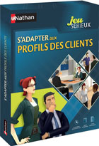 jaquette CD-rom S'adapter aux profils des clients - Jeu sérieux - Édition 2014