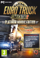 jaquette CD-rom Euro Truck 2 Simulator - Nordic Platinum (ET2 + Scandi + paintjobs)