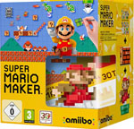 jaquette CD-rom Super Mario Maker + amiibo Super Mario Bros. - Wii U