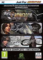 jaquette CD-rom Syberia : L'Amerzone + Syberia 1 + Syberia 2 + Bande Originale de Syberia 2 + Trailer Syberia 3