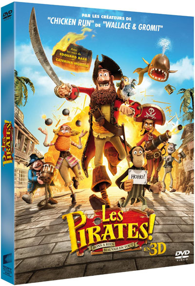 Les Pirates ! : Bons à rien, Mauvais en tout / Peter Lord, réal. | Lord, Peter. Metteur en scène ou réalisateur