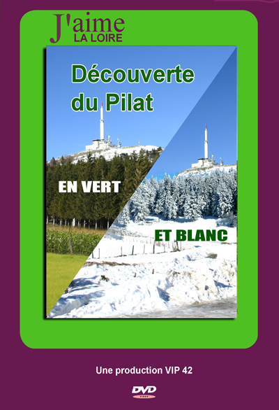 Couverture de J'aime la Loire : Découverte du Pilat en vert et blanc