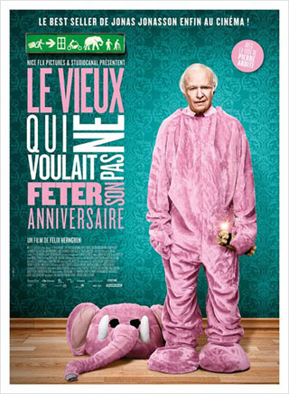 Couverture de Le vieux qui ne voulait pas fêter son anniversaire