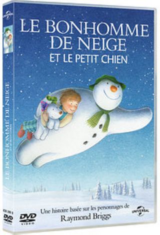 Le Bonhomme de neige et le petit chien