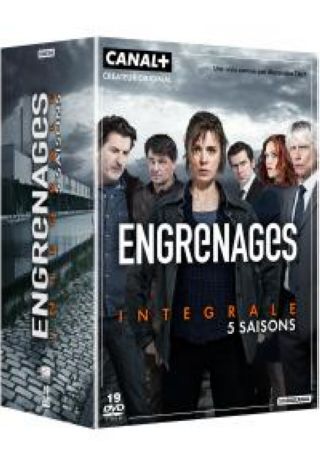 Couverture de Engrenages n° 3.2 Engrenages Saison 3.2 : Saisons 1 + 2 + 3 + 4 + 5