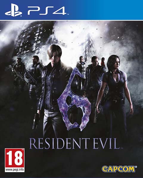 Resident evil 6-PS4 / developed by Capcom | 