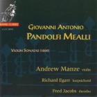 G.A. Pandolfi Mealli : Violin Sonatas