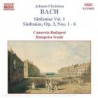 jaquette CD Sinfonias Op. 3 - Volume 1