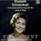 Elisabeth Schwarzkopf unpublished lieder