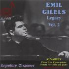 jaquette CD Emil Gilels Legacy - Volume 2 - Oeuvres De Musique De Chambre