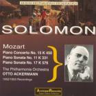 Mozart - concerto et sonates pour piano