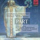 jaquette CD Cantus in memory of benjamin britten, summa, the beatitudes, fratres, festina lente..