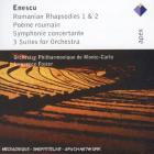 jaquette CD Rapsodies Roumaines n°1 & n°2, poème roumain, symphonie concertante,3 Suites