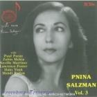 jaquette CD Pnina Salzman, - Volume 3