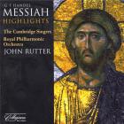 jaquette CD Highlights from Handel's Messiah