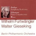 Schumann - Schumann : Concerto Pour Piano Et Orchestre Op.54 - Brahms : Symphonie N°4 Op.98