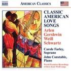 jaquette CD Classic American Love Songs Harold Arlen - George Gershwin - Kurt Weill - Arthur