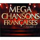 jaquette CD Mega chansons françaises - Volume 2