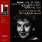 Lieder de Brahms, Moussorgsky, Tchaikovski & Schubert