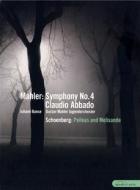 jaquette CD Mahler : symphonie n°4 - Schoenberg : Pelleas & Melisande