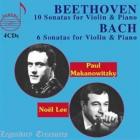 jaquette CD Beethoven - Bach : Intégrale des sonates pour violon et piano