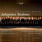 jaquette CD Brahms : Un requiem allemand (version pour piano à 4 mains)