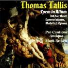 jaquette CD Spem in alium, lamentations, motets, hymns