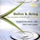 Delius, Grieg : oeuvres complètes pour violoncelle et piano