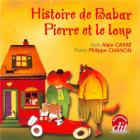 jaquette CD Histoire de babar - pierre et le loup