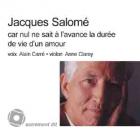 jaquette CD Car nul ne sait à l'avance la durée de vie d'un amour