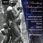 jaquette CD Khachaturian : Spartacus - Gayaneh - Ravel : Daphnis et Chloé