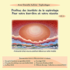 jaquette CD Sophrologie : sophronisation et relaxation à thèmes - Volume 1