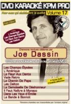 jaquette CD Karaoké KPM Pro - Vol.17 : Joe Dassin