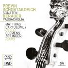 jaquette CD Previn - Chostakovitch - Berauer : Sonates & passacaglia