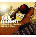 Stone pushing uphill man | Paul Gilbert (1966-....). Guitare