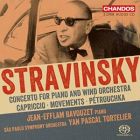 jaquette CD Stravinsky - works for piano & orchestra