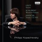 Liszt - Schubert - Janacek : Oeuvres pour piano