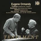 jaquette CD Prokofiev, Beethoven et Sibélius par Rubinstein et Ormandy